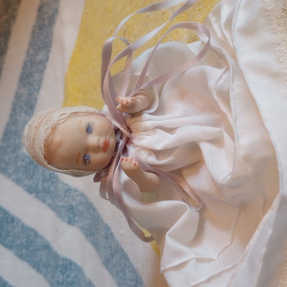 Vintage Ceramic Baby Doll